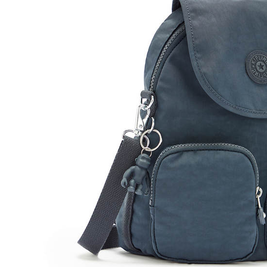 Kipling Firefly Up Convertible Ryggsekk Blå | NO 1637NW